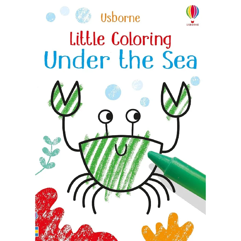 Usborne little colouring book under the sea