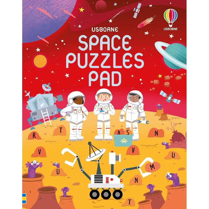 Usborne space puzzles pad