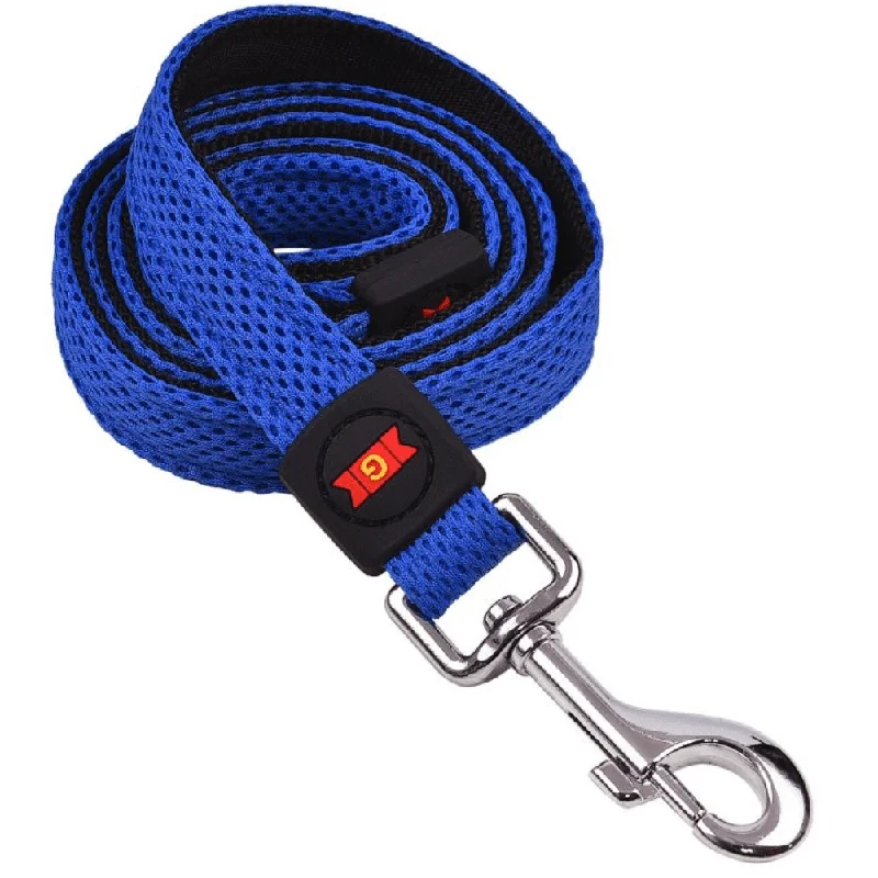 4. **Dog muzzle is breathable**Glenand Nylon Mesh Leash for Dogs (Blue)