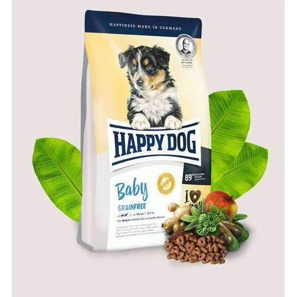 1. **Dog chest harness is anti-breakaway**Happy Dog Baby Grainfree - 10 kg