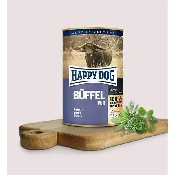 4. **Pet toys are bite-resistant and wear-resistant**Happy Dog Pure Buffalo - 12x400g